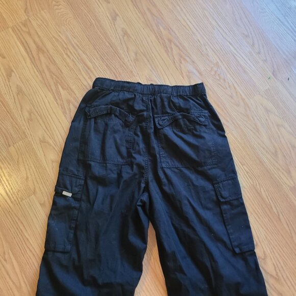 TALENTLESS WOMEN'S CARGO PANTS RELAXED OVERSIZED BAGGY UTILITY STRAIGHT LEG sz S - Picture 5 of 8